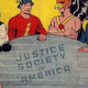 The original Justice Society is united on the cover of All-Star Comics #3.